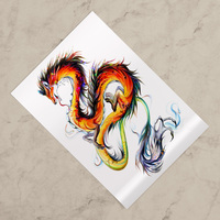 Nguruvilu Fox Dragon - Premium Holographic Poster - Thumbnail 2