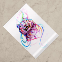Opalescent Tiger - Premium Holographic Poster - Thumbnail 2