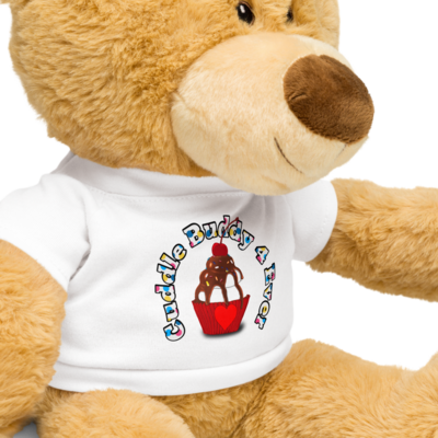 Cuddle Buddy 4 Ever Teddy Bear With a t-shirt