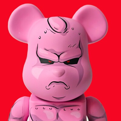 Custom Bearbrick 400% by Dhani Barragan "BOO"