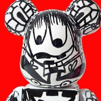 Custom Bearbrick 400%: UNTITLED 2 by XAVI CARBONELL  - Thumbnail 1