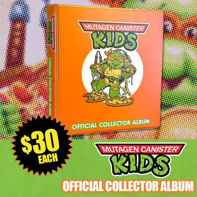 Mutagen Canister Kids Official Collector Album
