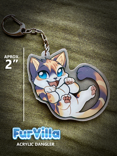 Acrylic Dangler - Cat