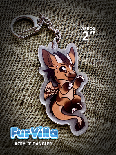 Acrylic Dangler - Dutch Angel Dragon