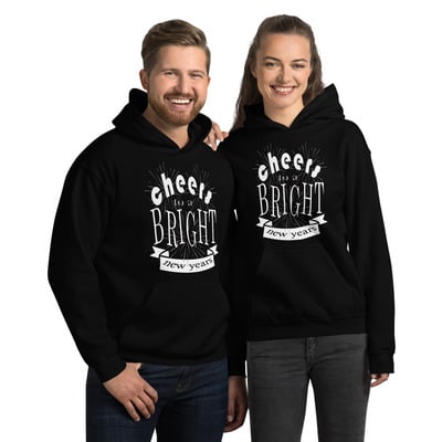 Cheers to a New Year Unisex Hoodie