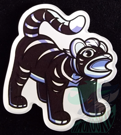 Acrylic Animal Magnet - Shuji The Sumatran Tiger