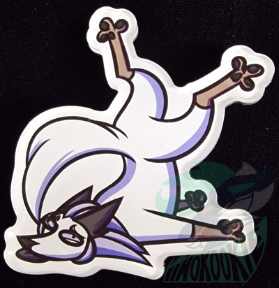 Acrylic Animal Magnet - Maria The Arctic Fox