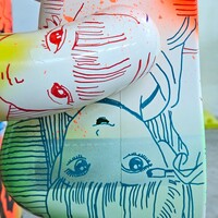 Custom BEARBRICK 1000%: by Judas Arrieta "GET THE S. DONE" - Thumbnail 4