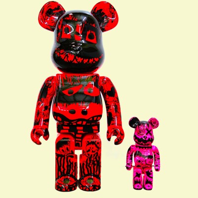 Custom bearbrick 1000%: number 3 by xavi carbonell   - Thumbnail 5
