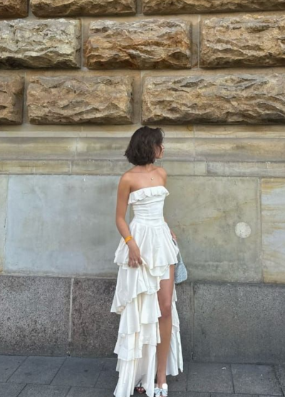 Elegant Strapless Special Occasion Dress Unique Prom Dresses