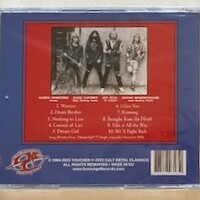 TOUCHED - Back Alley Vices (New Import CD Reissue of NWOBHM album by Cult Metal Classics) - Thumbnail 1