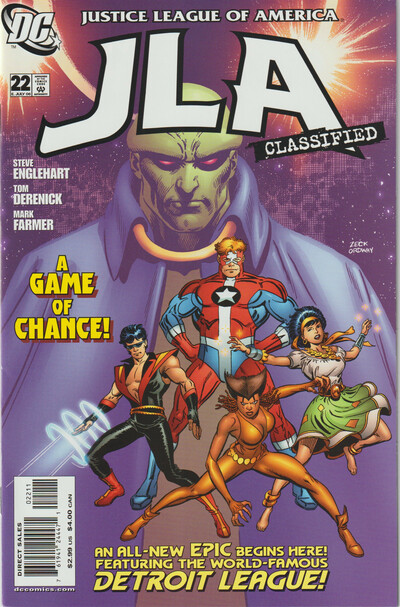 Dc comics jla classified set of 9 issues 22-25, 50-54, detroit satellite eras