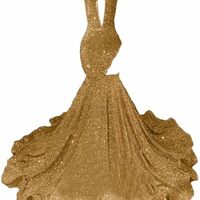 Halterneck Sequined Prom Dress, Prom Gowns,Prom Dresses Z44 - Thumbnail 3