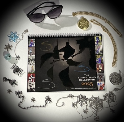 2025 Shocktress Calendar: Everything Cosplay Bagel Mix, wall size