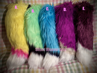 Tri Colored Tail -Ready to Ship-