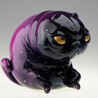 Art Creature by Katyushka Art "GALAXY CAT I" - Thumbnail 6