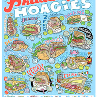 Philadelphia Hoagie Guide Print - Thumbnail 2