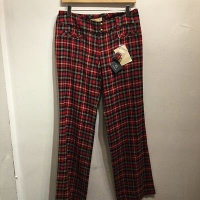 Keita Maruyama Green tartan pants