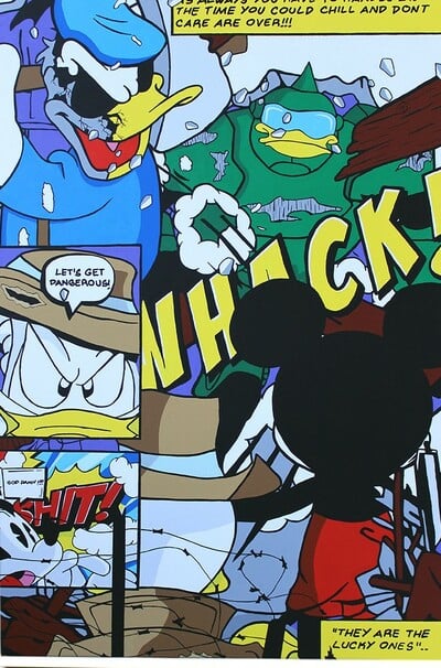 Painting by by Cazxu "WHACK"