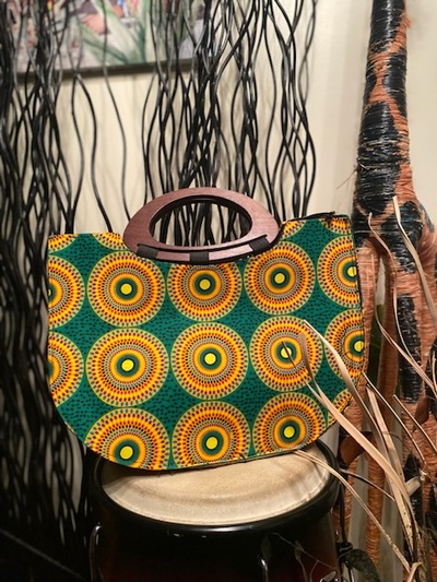 Ghanian African Fabric Handbag