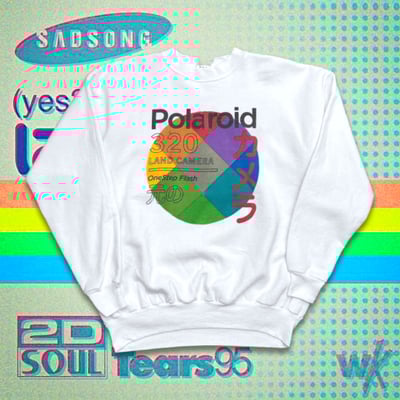 POLAROID 320 LAND CAMERA SWEATER