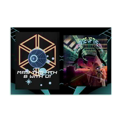 Dfc may the 4th b with u! / revenge of the 5th - postcard - Thumbnail 1