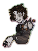 Matthias LARGE Die Cut Sticker 4 HOLO