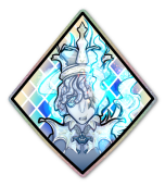 KING-h1 LARGE Die Cut Sticker 7 HOLO