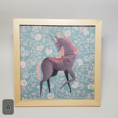 Meadow Unicorn Framed Pieces