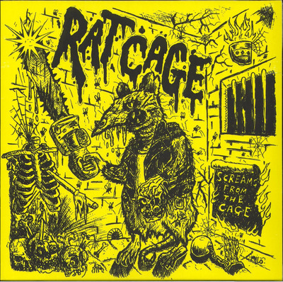 RAT CAGE - Screams From the Cage" LP