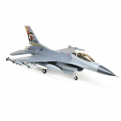 E-flite EFL87850 F-16 Falcon 80mm EDF BNF Basic RC Jet Airplane with SAFE Select