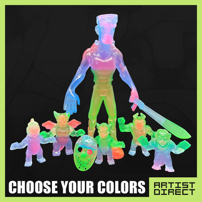 Frankenheezz 7.5” Resin Frank and Friends Set - Choose Your Colors