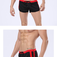 2PK Wangjiang summer men's quick-drying drawstring sports causal running gym shorts Black 2005DK - Thumbnail 1