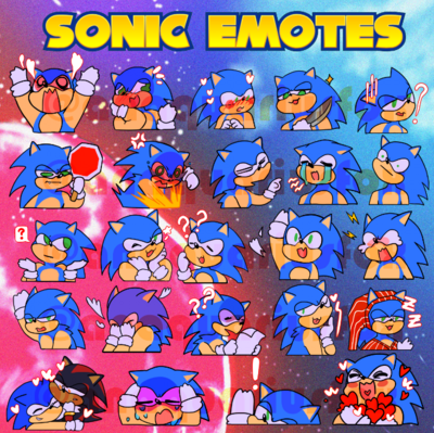 Sonic Emotes