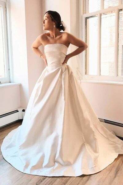 Elegant Ball Gown Beach Boho Wedding Dress Bridal Gowns