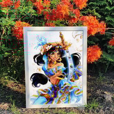 *Poster & Postcards* Princess Warrior Jas