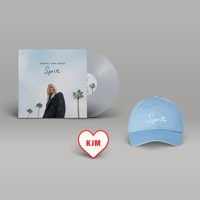 KJM- "Space"- Signed Vinyl + Hat + Sticker