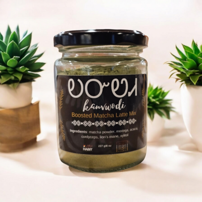 Boosted Matcha Latte