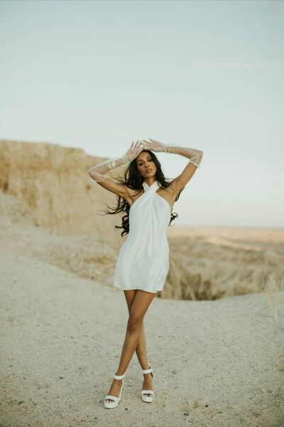 Sexy Short Wedding Dress, Halter Short Wedding Gown Bridal Dress