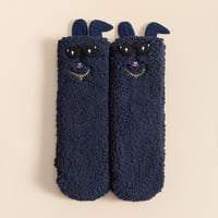 Cool Bunny Fleece Socks - Thumbnail 2