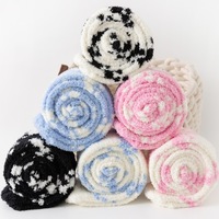 Cute Cat Paw Prints Fleece Stockings Over the knee Socks - Thumbnail 5