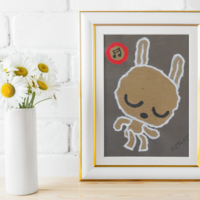 š° Drawing by Celipe Perroloco "Note of Escape"  - Thumbnail 4