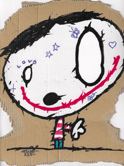 💖Drawing by Celipe Perroloco "Tattooed kisses"