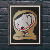 💖Drawing by Celipe Perroloco "Tattooed kisses"  - Thumbnail 1