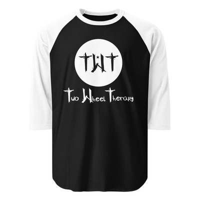 Two wheel therapy 3/4 sleeve raglan shirt - Thumbnail 5