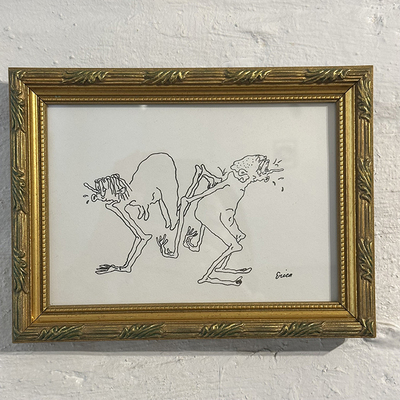 🔴 SOLD "Working It Out(We Hope)" by Erica Linnemann