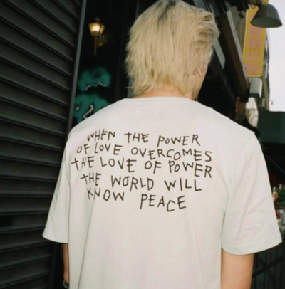 Free Shipping-"WHEN THE POWER OF LOVE OVERCOMES..." TEE