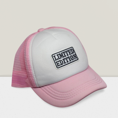 Red Label- Pink Trucker Hat - Limited Edition