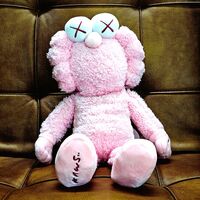 ArTToy by Kaws "KAWS BFF Pink Plush"  - Thumbnail 8