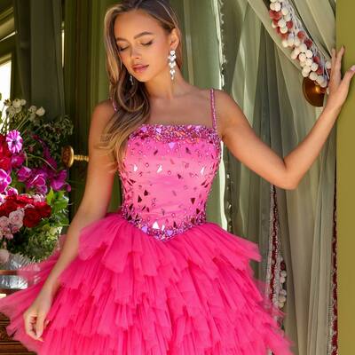 Xd13 short prom dresses,graduation dress,short homecoming dress  - Thumbnail 1